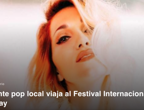 Cantante pop local viaja al Festival Internacional de Uruguay